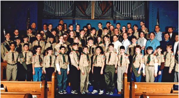 Troop 21 75th Anniversary Photo