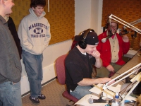 April - Tour of WSUW-FM