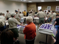 July - Memory Walk Sign Assembly